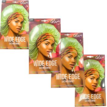 Wide Edge Satin Bonnet Jumbo