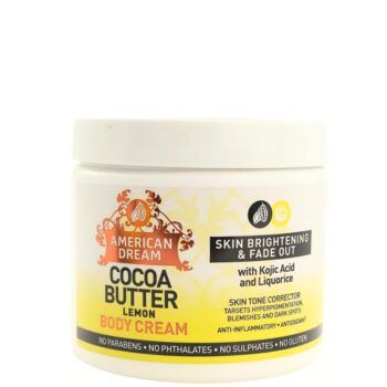 Cocoa Butter Lemon Body Cream Kojic Acid