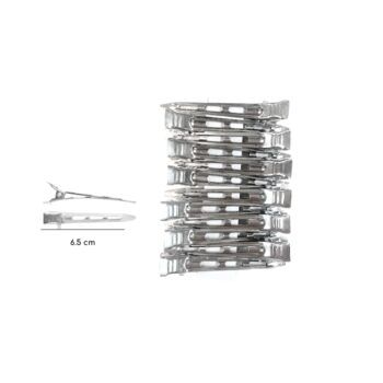 Hair Clip 6.5cm 12pcs